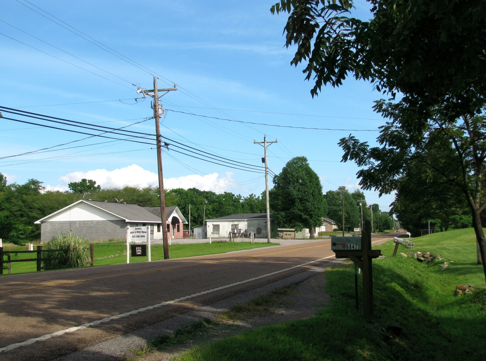 Griffith Creek along TN-108, 2015