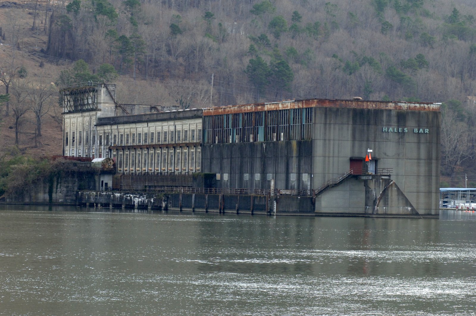 Hales Bar Dam powerhouse, 2013