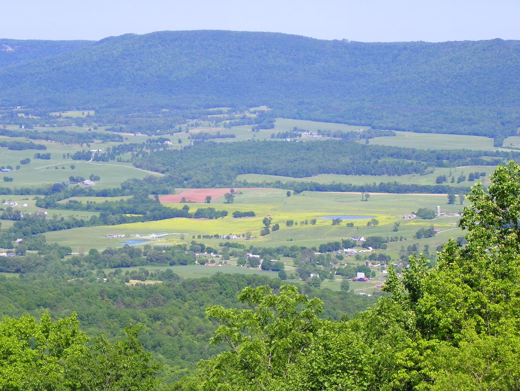 Sequatchie Valley from the Cumberland Plateau, 2013